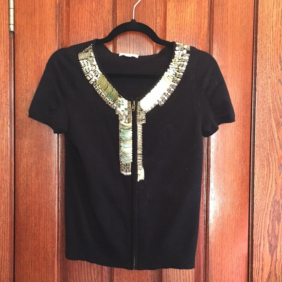 Hand beaded/sequined Top - Picture 4 of 7